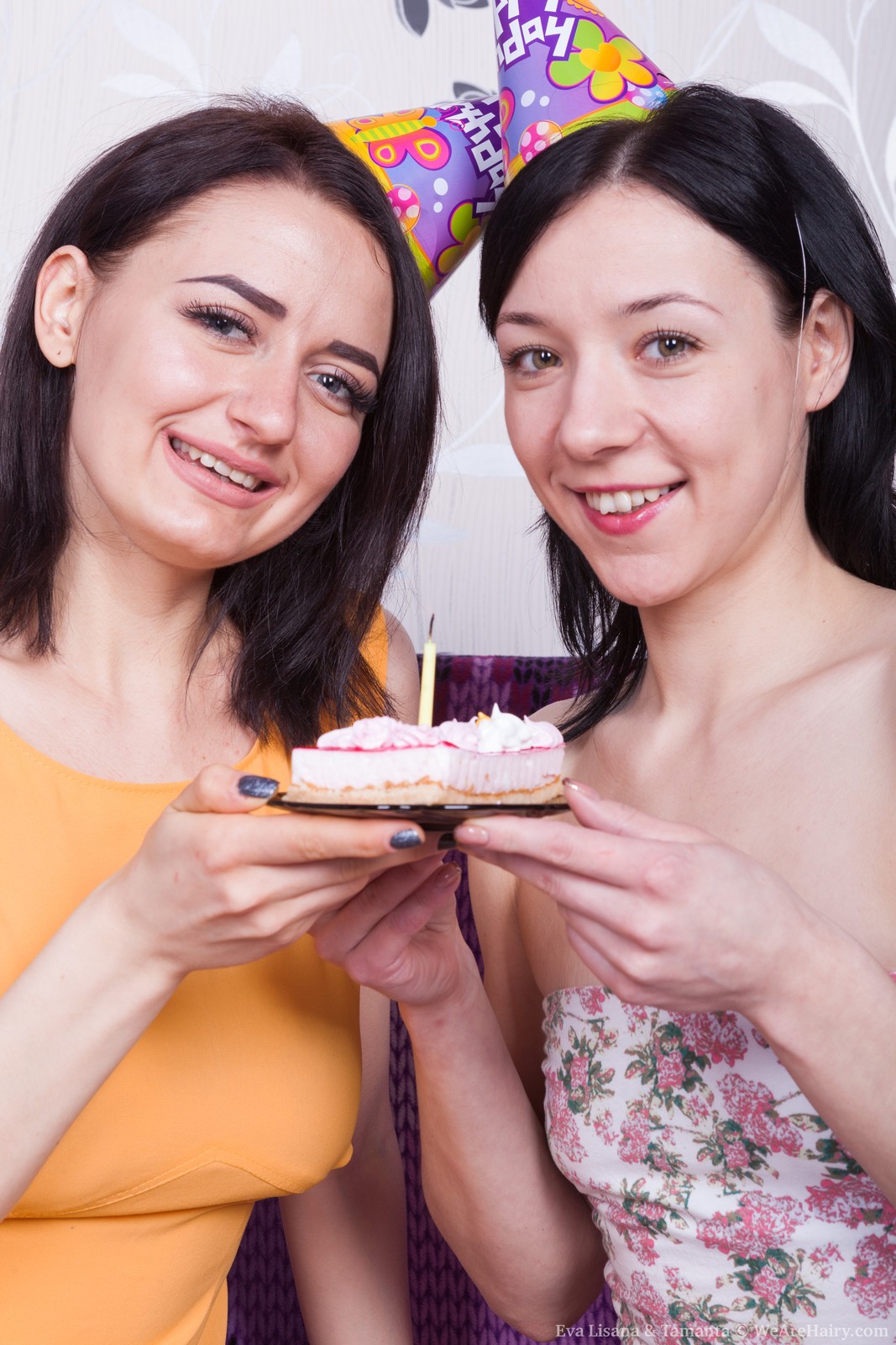 Eva Lisana and Tamanta enjoy sexy cake